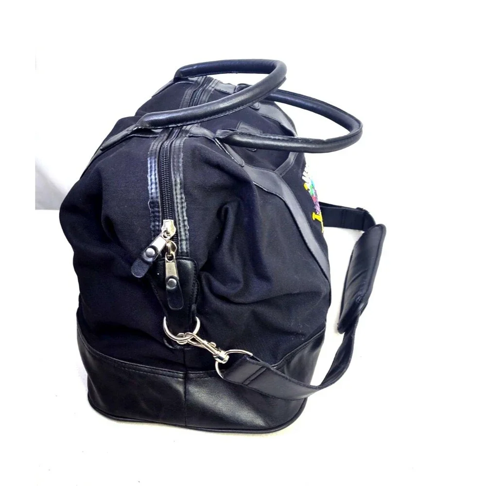 Vtg 2006 MLB All-Star Game Player's Duffle Bag Black Embroidered Pittsburg Sky